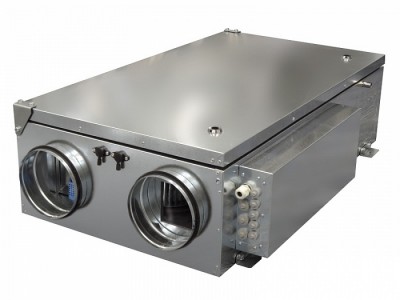 LK-5 Приточная установка правая наружного исполнения (Клапан воздушный LKZ-1(SV220); фильтр класс очистки EU4; фильтр EU7; нагреватель Тводы 105-70С, 